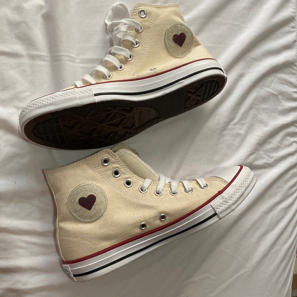 Converse CTAS Hi Natural/White/Garnet